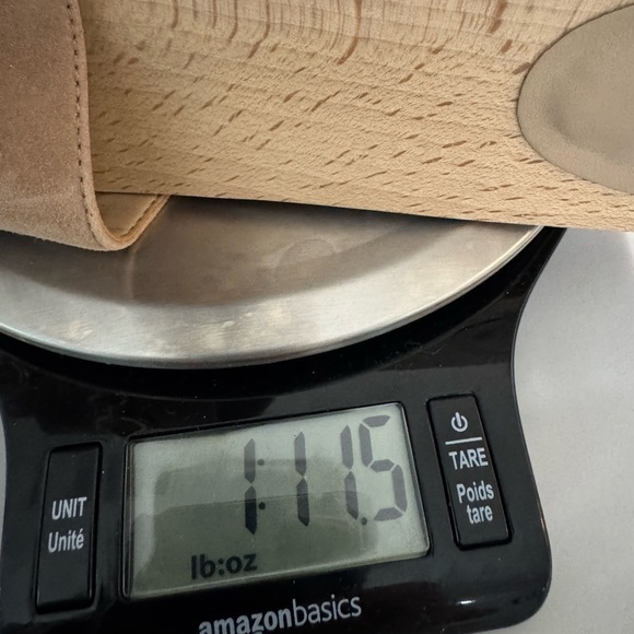 Ann Taylor Clogs - Tan Suede with Chain Accent-7M - Picture 14 of 14